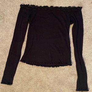 Off the shoulder shirt